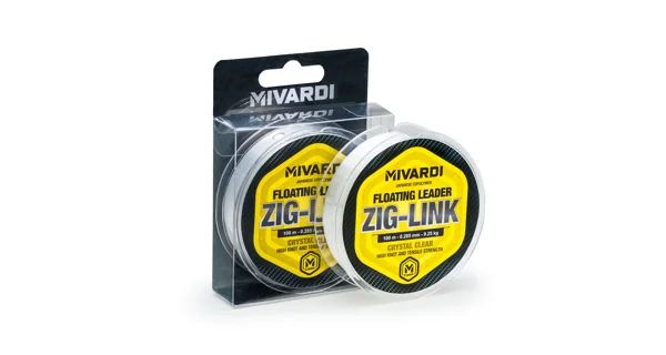 MIVARDI - Plovoucí vlasec Zig - Link 0,230 mm 100 m