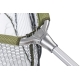 MIVARDI - Podběrák Metal 220 cm 70 cm