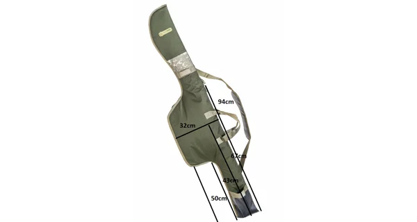 MIVARDI - Pouzdro na pruty Camocode 145 cm - Double - 2 pruty
