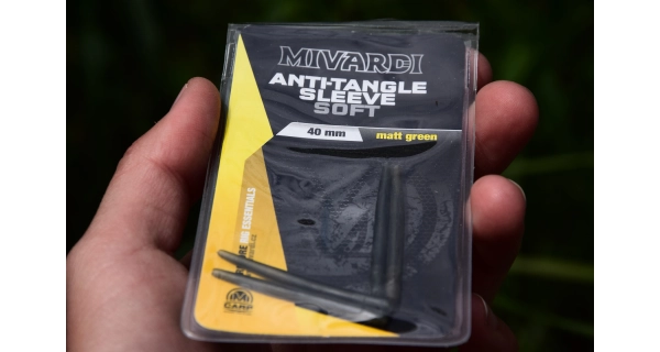 MIVARDI - Převlek na obratlík měkký 40 mm - matná zelená