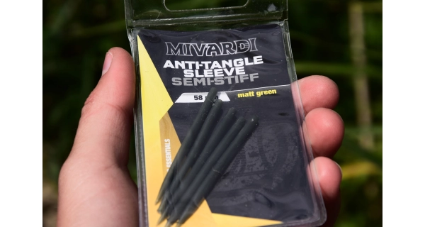 MIVARDI - Převlek na obratlík tuhý 58 mm - matná zelená