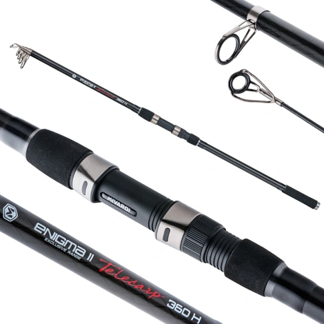 MIVARDI - Prut Enigma Telecarp II 360MH 3,6 m 50-100 g 5 dílů