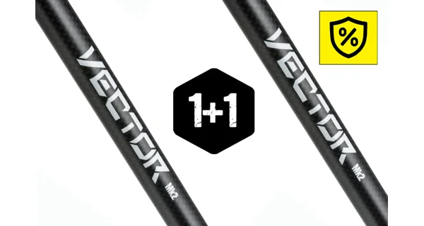 MIVARDI - Prut Vector Carp MK2 360H 3,6 m 3 lb Set 1+1 2 díly