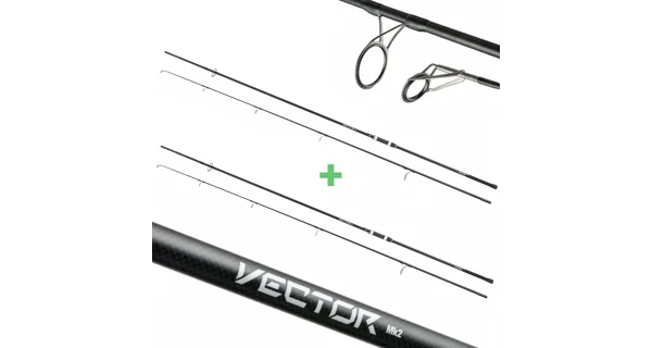 MIVARDI - Prut Vector Carp MK2 360H 3,6 m 3 lb Set 1+1