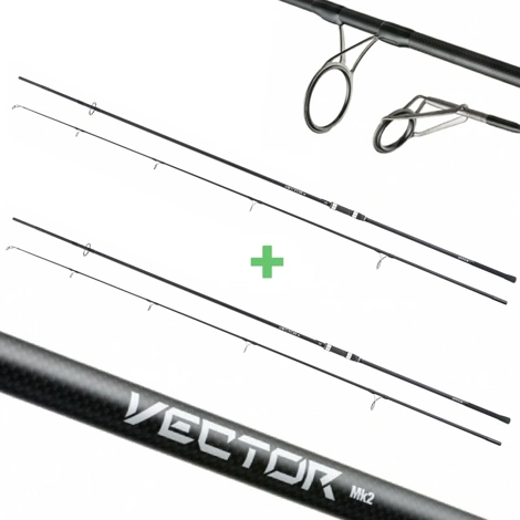 MIVARDI - Prut Vector Carp MK2 360H 3,6 m 3 lb Set 1+1