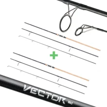 MIVARDI - Prut Vector MK2 FC 360H 3,6 m 3 lb Set 1+1 3 díly