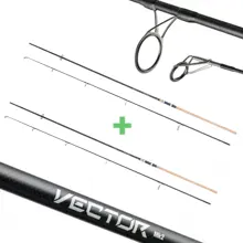 MIVARDI - Prut Vector MK2 FC 360SH 3,6 m 3 lb Set 1+1 2 díly