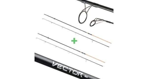 MIVARDI - Prut Vector MK2 FC 360SH 3,6 m 3 lb Set 1+1 2 díly