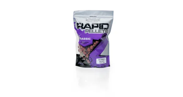MIVARDI - Rapid pelety Classic Red Halibut 8 mm 1 kg