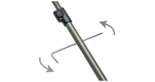 MIVARDI - Sada stabilizačních tyčí Hardcore Session Umbrella XL