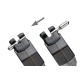 MIVARDI - Sada swingerů Swing Arm MCX 77 RGB Set