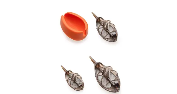 MIVARDI - Set krmítek Method Feeder Set Premium L 30 g + 40 g + 50 g + Formička