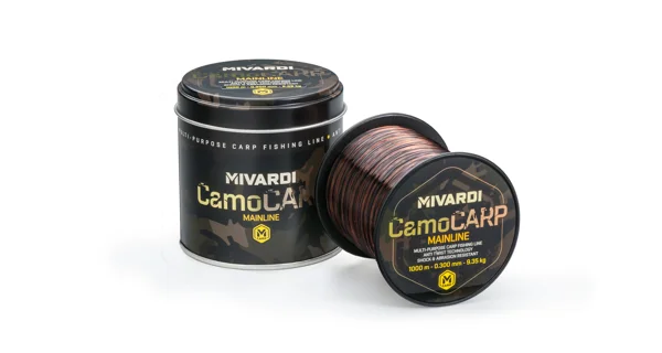 MIVARDI - Vlasec CamoCARP Mainline 0,25 mm 6,15 kg 1000 m