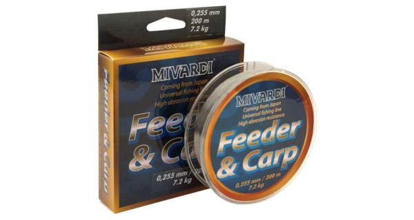 MIVARDI - Vlasec Carp & Feeder 200 m 0,225 mm 5,9 kg