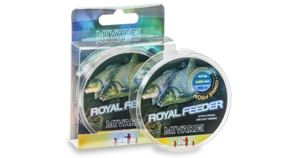 MIVARDI - Vlasec Royal Feeder 0,205 mm 200 m