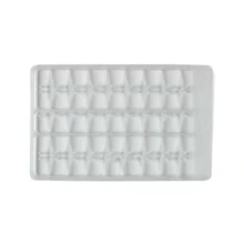 MIVARDI - Zarážky na boilies V dlouhé (čiré 2 x 48 ks)