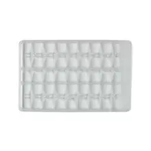 MIVARDI - Zarážky na boilies V malé (čiré 2 x 48 ks)
