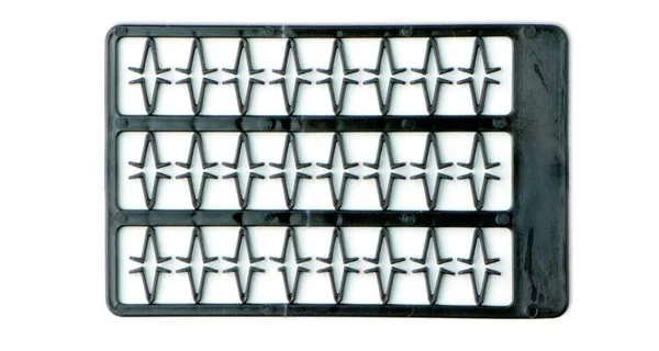 MIVARDI - Zarážky na boilies V střední (hnědé 2 x 48 ks)