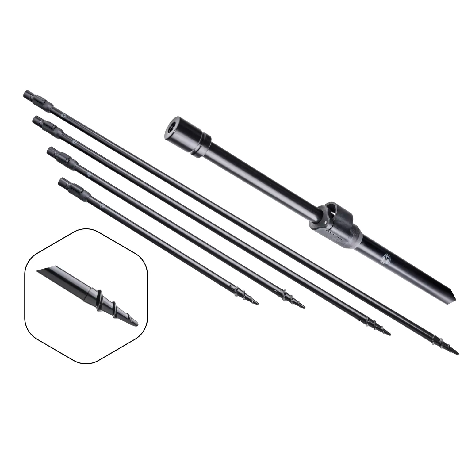 MIVARDI MIVARDI - Zavrtávací vidlička Entrix 180 109,5-204 cm