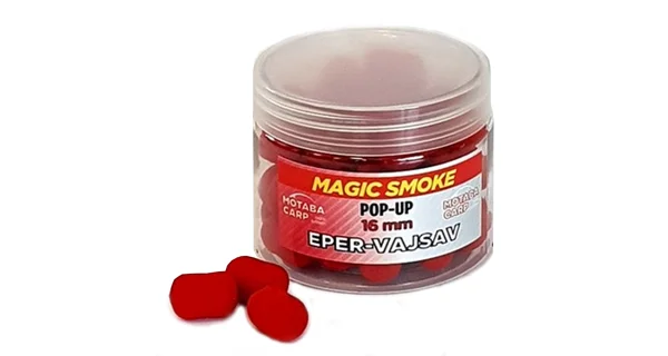 MOTABA CARP - Mrakující pop-up Magic Smoke Jahoda Kyselina máselná 16 mm 60 g