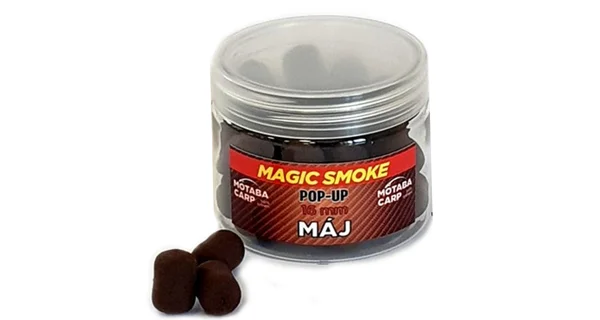 MOTABA CARP - Mrakující pop-up Magic Smoke Játra 16 mm 60 g