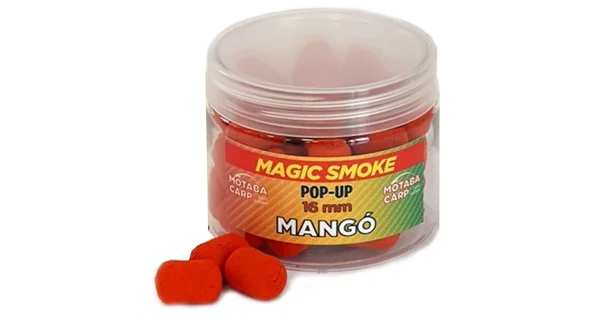 MOTABA CARP - Mrakující pop-up Magic Smoke Mango 16 mm 60 g