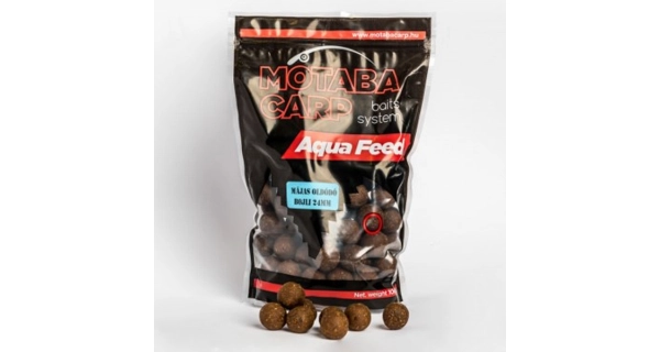 MOTABA CARP - Rozpustné boilie Aqua Feed 20 mm 1 kg Játra