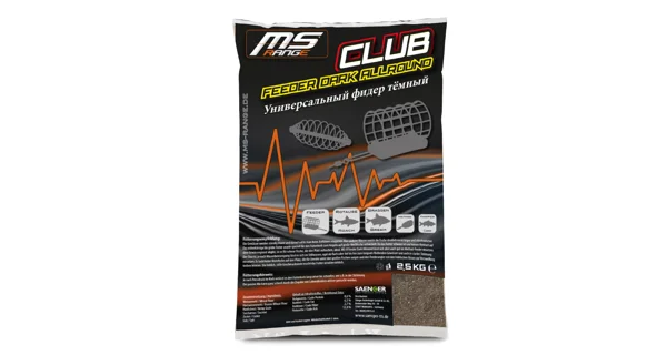 MS RANGE - Krmítková směs Club feeder tmavá 2,5 kg