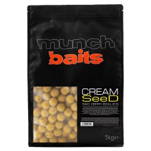 MUNCH BAITS - Boilies Cream Seed 18mm 5kg