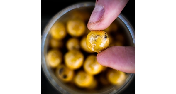 MUNCH BAITS - Dipované boilies Cream Seed 18mm 200ml