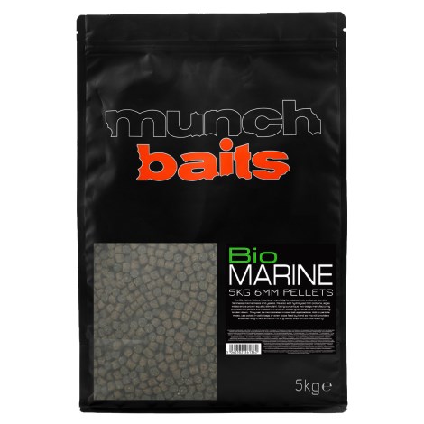 MUNCH BAITS - Pelety Bio Marine 6 mm 5 kg