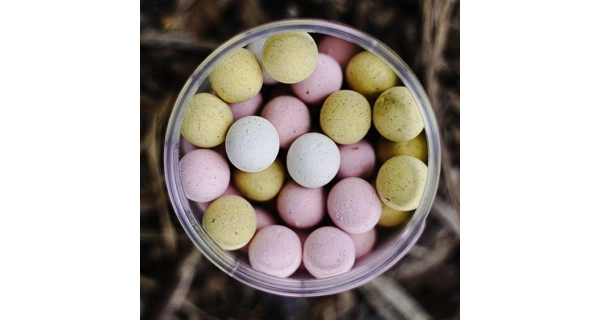 MUNCH BAITS - Plovoucí boilies Bio Marine Washed Out 18 mm 200 ml