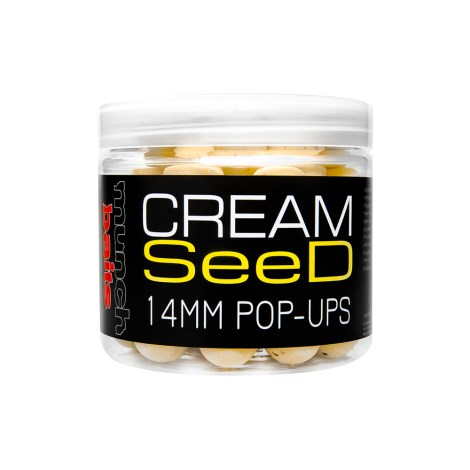 MUNCH BAITS - Plovoucí boilies Cream Seed 14mm 200ml