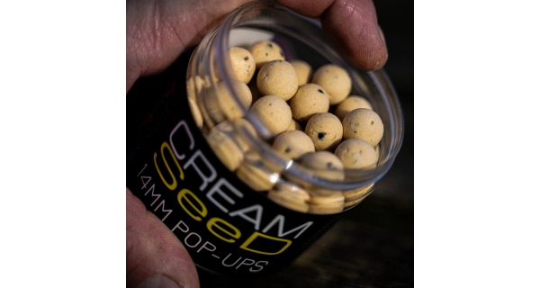 MUNCH BAITS - Plovoucí boilies Cream Seed 14mm 200ml