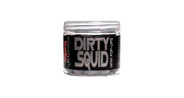 MUNCH BAITS - Plovoucí boilies Dirty Squid 10mm 200ml