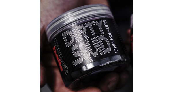 MUNCH BAITS - Plovoucí boilies Dirty Squid 10mm 200ml