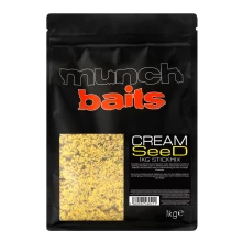 MUNCH BAITS - Stickmix Cream Seed 1 kg