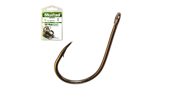 MUSTAD - Háček Big Gun Black Nickel vel. 2/0 8 ks