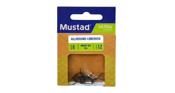 MUSTAD - Háček Blue Allround vel. 1/0 12 ks