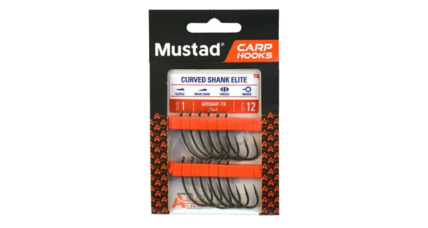 MUSTAD - Háčky Carp Curse Shank Elite vel. 6 12 ks