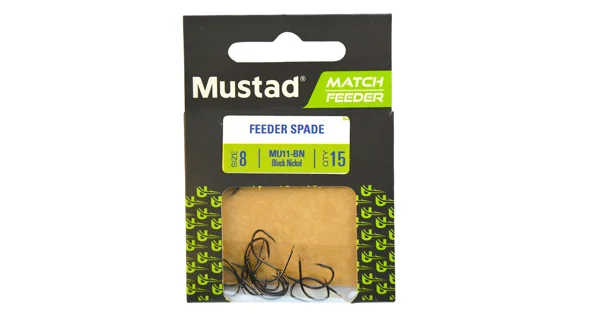MUSTAD - Háčky Ultra NP Feeder Spade Barbed vel. 8 15 ks