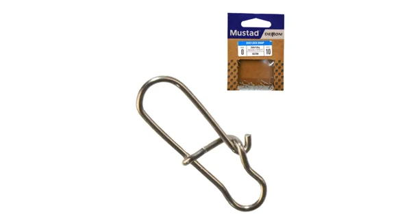 MUSTAD - Karabinka Duo Lock Snap vel. 1 10 ks