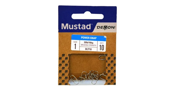 MUSTAD - Karabinka Power Lure Snak Klip vel. 2 10 ks