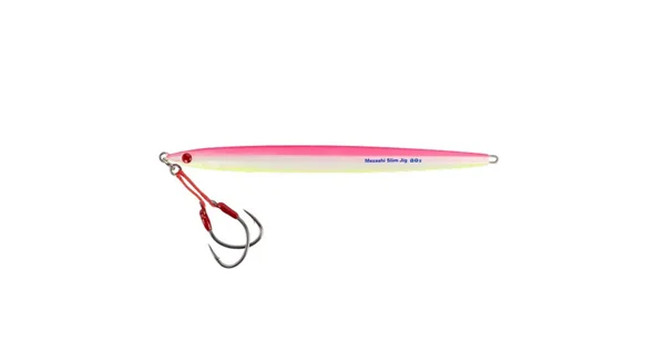 MUSTAD - Pilker Mezashi Slim Jig 22 cm 200 g Glow Pink