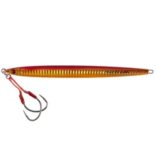 MUSTAD - Pilker Mezashi Slim Jig 22 cm 200 g Red Glow