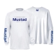 MUSTAD - Tričko Light Grey UV vel. M