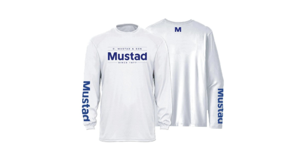 MUSTAD - Tričko Light Grey UV vel. M