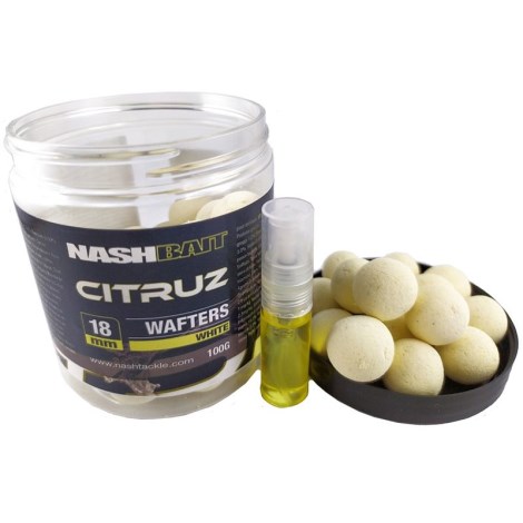 NASH - Boilie Citruz Wafters White 18 mm (100 g)