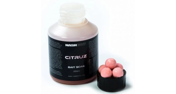 NASH - Booster Citruz Liquid Bait Soak 250 ml