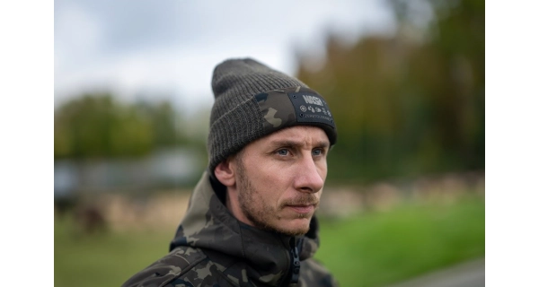 NASH - Čepice Zero Tolerance Woolly Hat Camo Panel